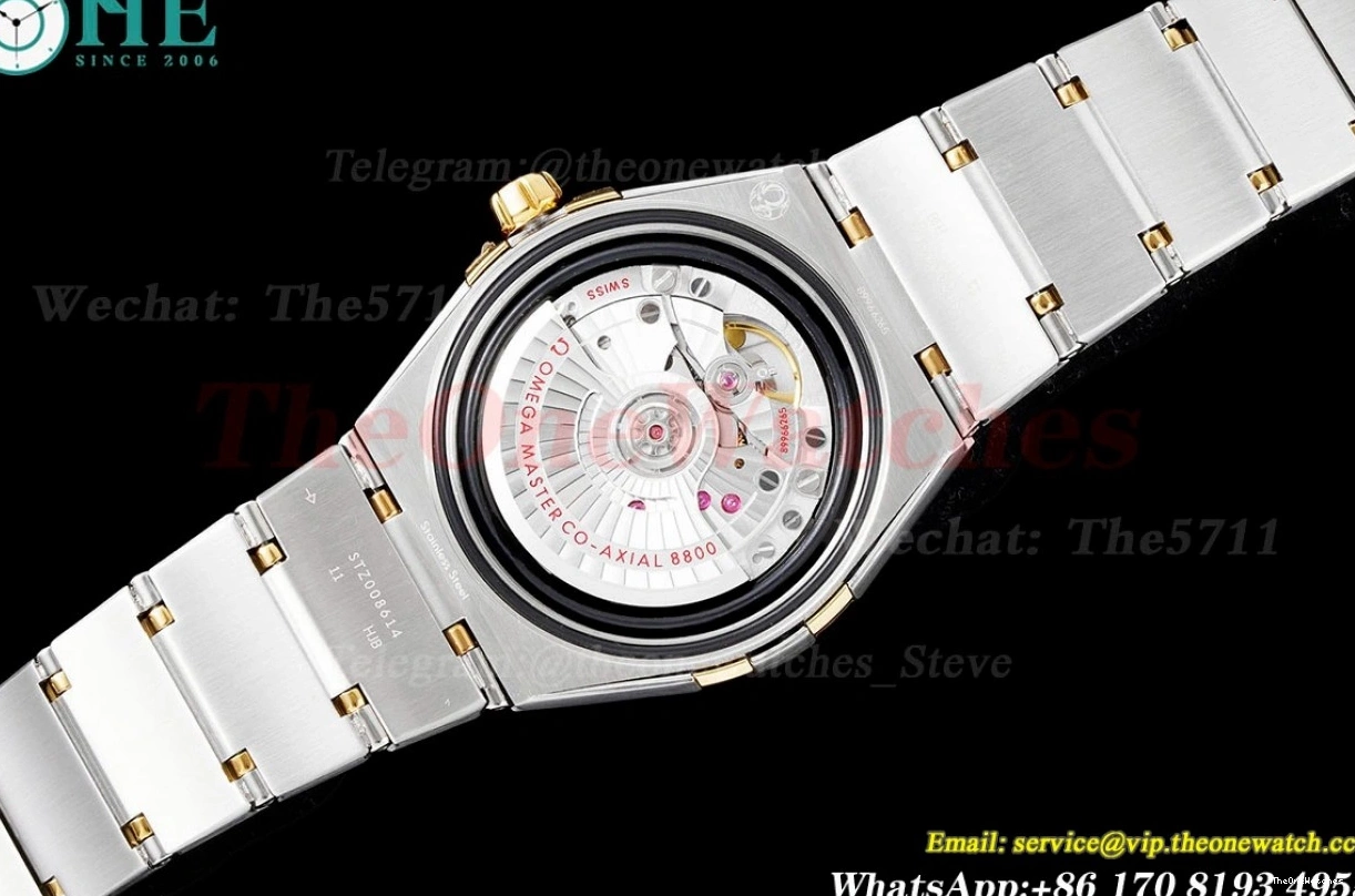 39mm Yellow Dia YG ASWF Constellation A8800 SS 0215